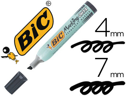 Collectivité Service MARQUEUR BIC PERMANENT ONYX MARKER 1591 POINTE