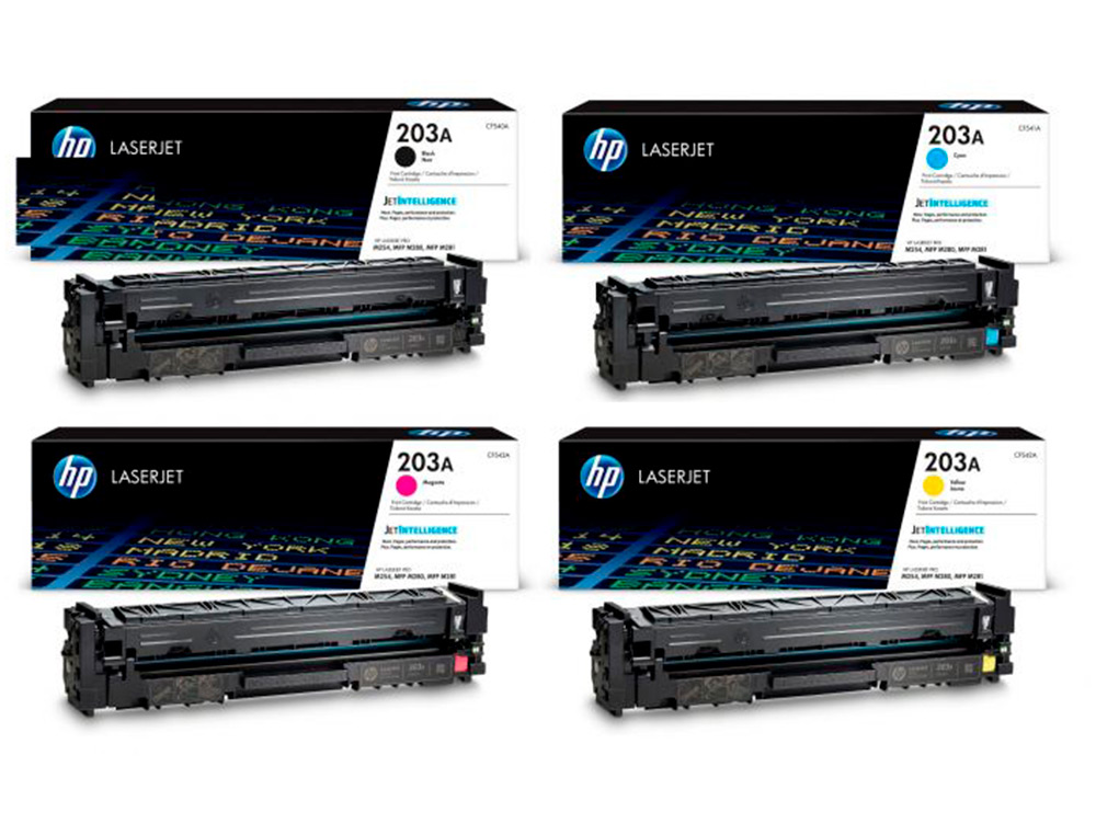 CARTOUCHE HP JET D'ENCRE 203A BCMY MULTIPACK