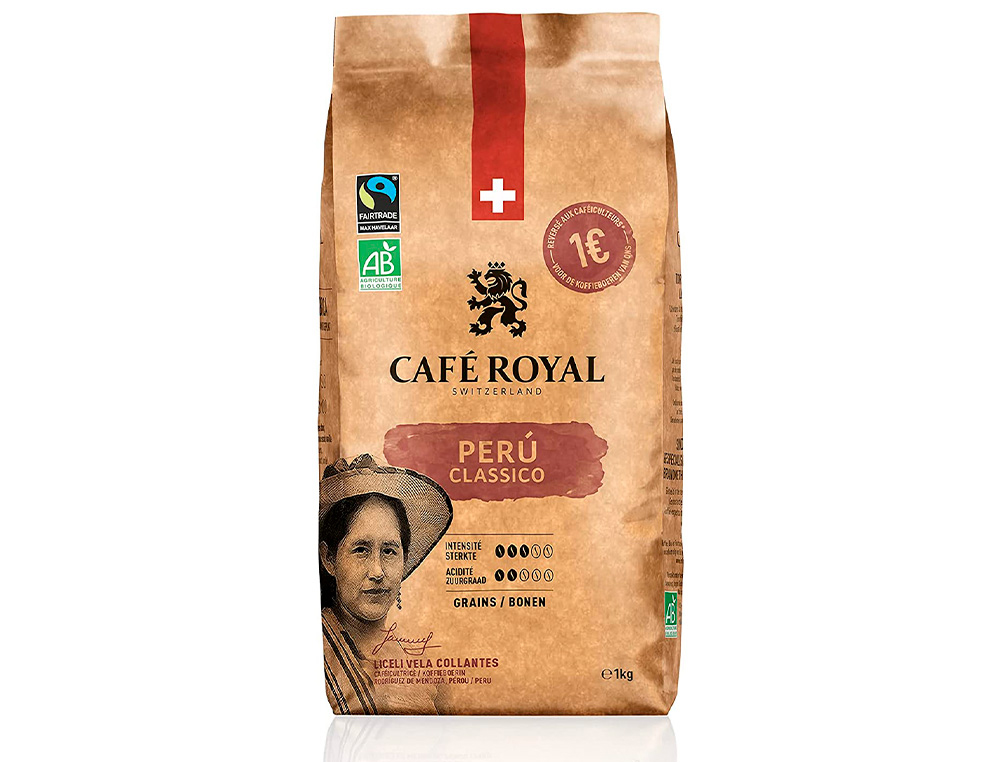 CAFE ROYAL PERU CLASIQUE SACHET EN GRAIN 1 KG