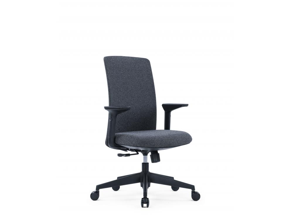 FAUTEUIL TISSU EDERN MTGA-110XNOIR/GRIS