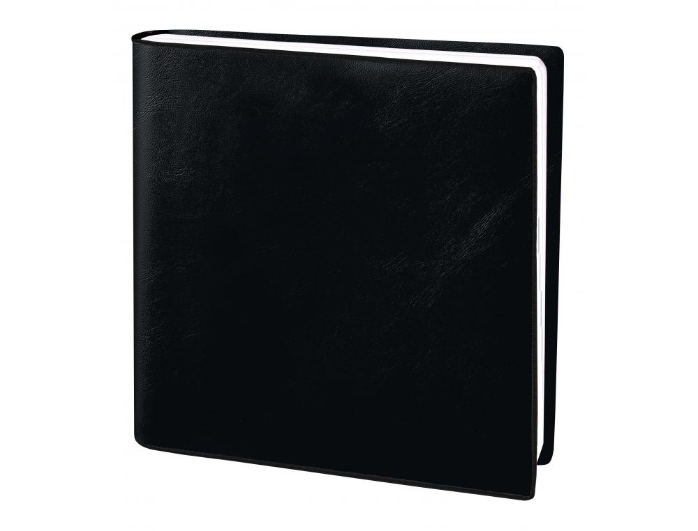 SEMAINIER PLANIFIE 16X16 NOIREAGENDA DE BUREAU - 16X16CM - PVC NOIR